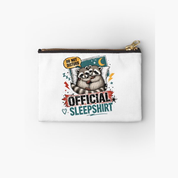 Item preview, Do Not Disturb Official Sleep Raccoon Lover Sleeping Animal Wildlife designed and sold by JonesFlora2025.