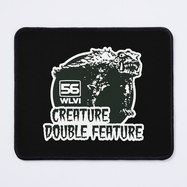 Item preview, Retro Monster Movie Creature Double Feature Horror Art designed and sold by ErikaHaag.