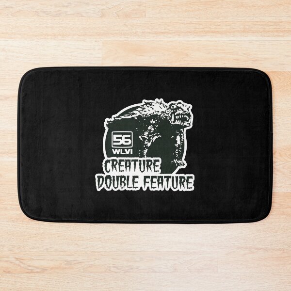 Item preview, Retro Monster Movie Creature Double Feature Horror Art designed and sold by ErikaHaag.