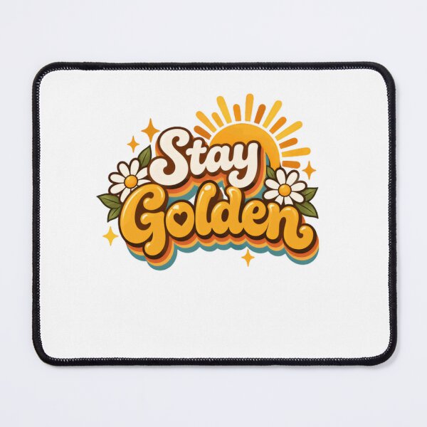 Item preview, Stay Golden Positive Affirmation Happiness Optimism designed and sold by SkeletonsDanger.