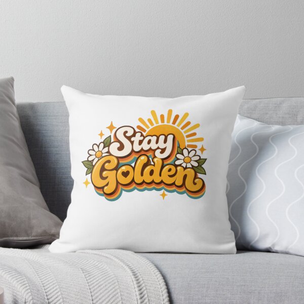 Item preview, Stay Golden Positive Affirmation Happiness Optimism designed and sold by SkeletonsDanger.