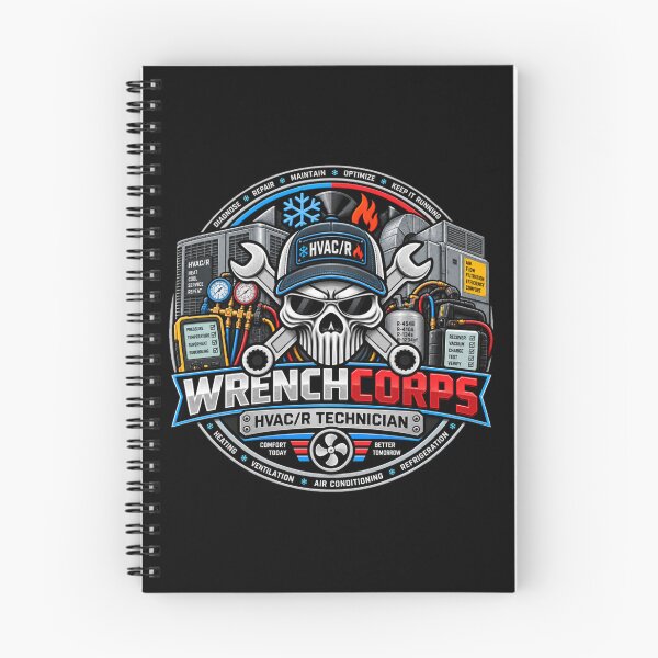 Item preview, WrenchCorps - HVAC/R Technician designed and sold by WrenchCorps.