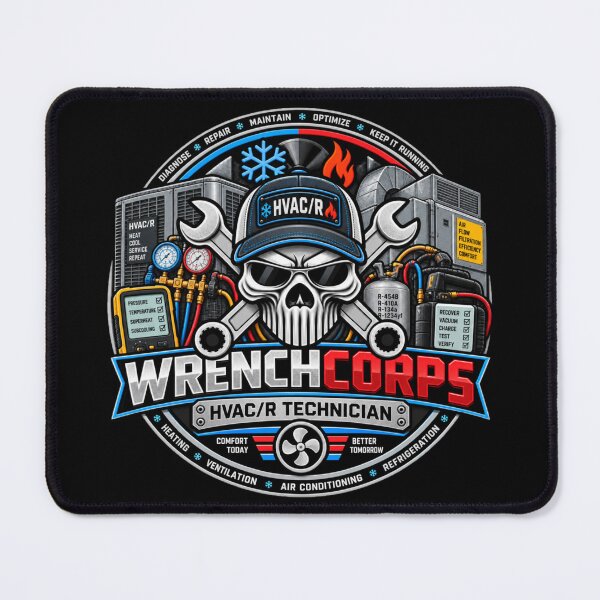 Item preview, WrenchCorps - HVAC/R Technician designed and sold by WrenchCorps.