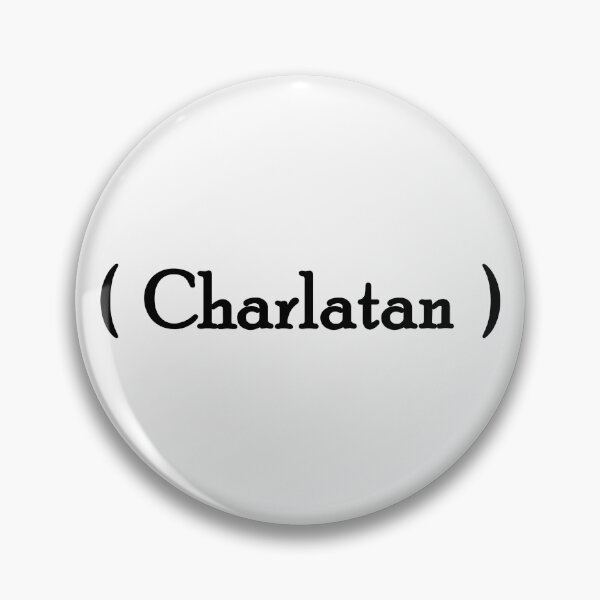 Item preview, Iconic Label - "Charlatan" Black Lettering designed and sold by cousinbessie.
