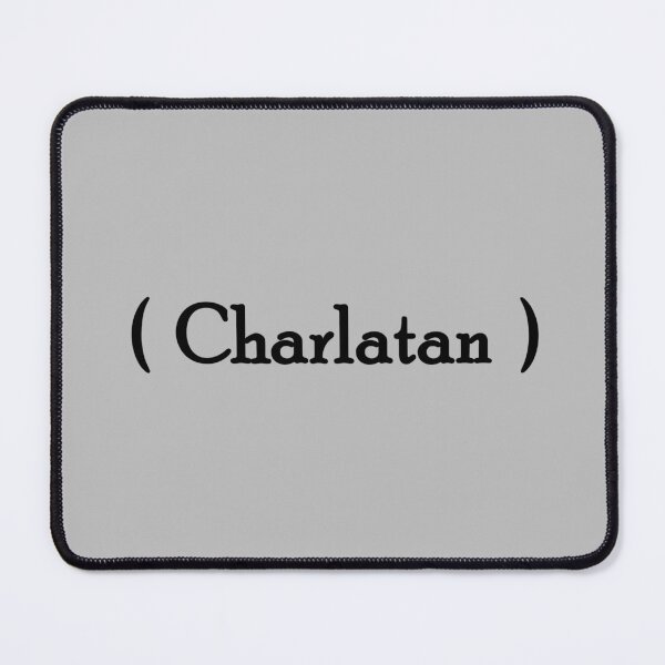 Item preview, Iconic Label - "Charlatan" Black Lettering designed and sold by cousinbessie.