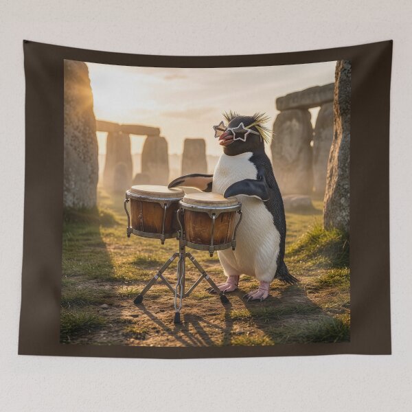 Artikelvorschau, Schopfpinguin-Bongos Stonehenge entworfen und verkauft von Tridentulus.