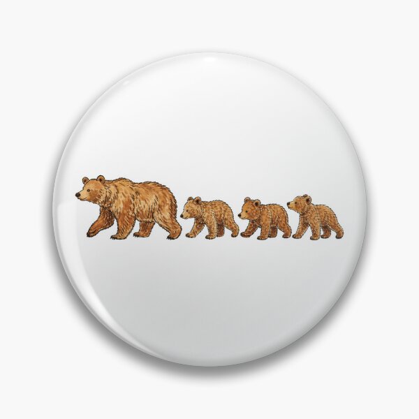 Item preview, Momma Bear and Cubs, Bear Family designed and sold by stzl26.