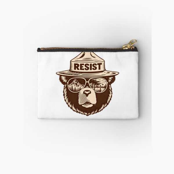 Item preview, Resist Forest Ranger Bear Public Lands Activist designed and sold by RetroMini2026.