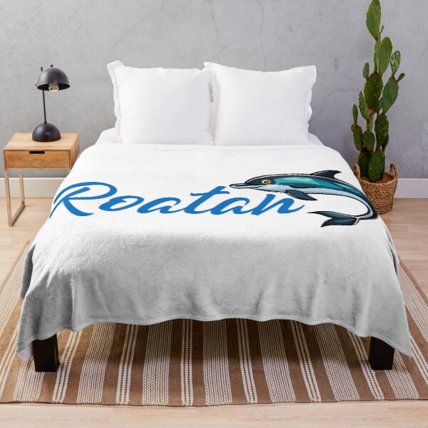 Item preview, Roatan Bay Islands Honduras Name with Dolphin Design designed and sold by Gustavo Navarro.