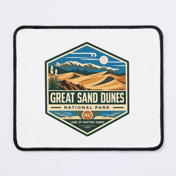 Item preview, Great Sand Dunes National Park Land Of Shifting Sands 1932 Colorado Hiker Explorer designed and sold by Simsimah26Parks.