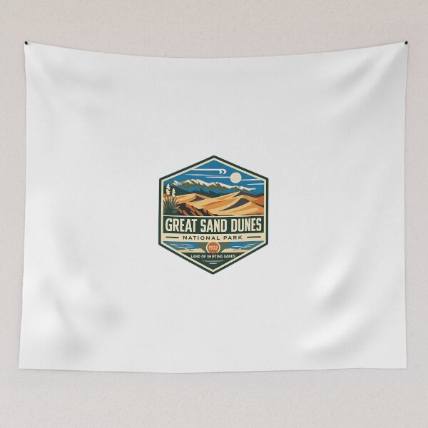 Item preview, Great Sand Dunes National Park Land Of Shifting Sands 1932 Colorado Hiker Explorer designed and sold by Simsimah26Parks.