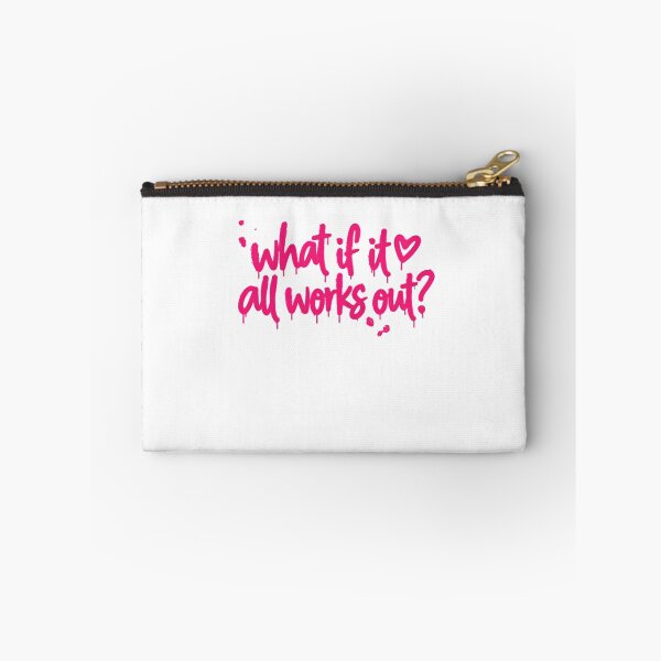 Item preview, What If It All Works Out? Positive Motivation Quote Optimistic Affirmation designed and sold by SkeletonsDanger.