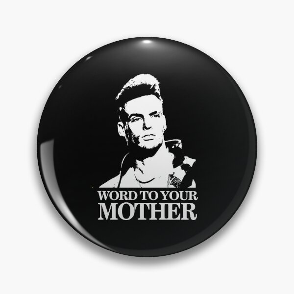 Item preview, Word To Your Mother Vanilla Ice Monochrome Hip Hop Art designed and sold by reishaval.