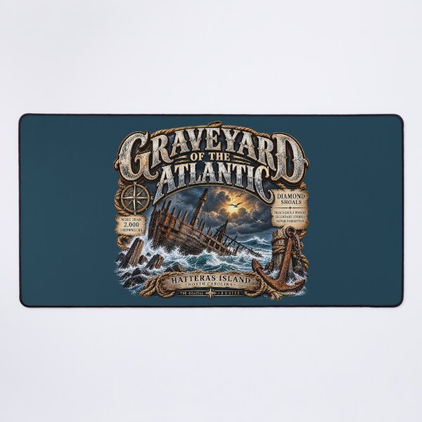 Item preview, Graveyard of the Atlantic Diamond Shoals designed and sold by The Coastal Route.
