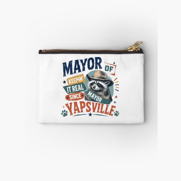 Item preview, Mayor Of Keepin' It Real Since Yapsville Raccoon Humor Country Animal Lover designed and sold by JonesFlora2025.