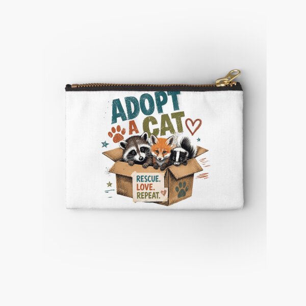 Item preview, Adopt A Cat Rescue Love Repeat Animal Rescue Pet Adoption Animal Lover designed and sold by RetroMini2026.