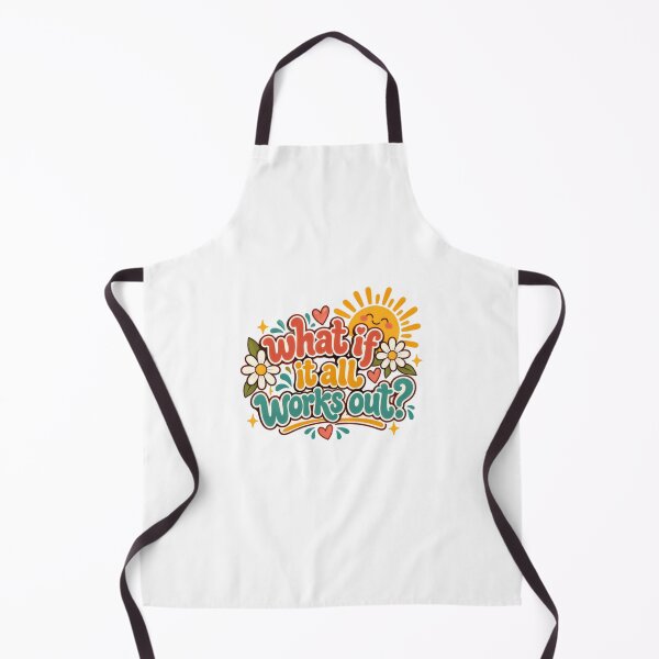 Item preview, What If It All Works Out Positive Thinking Optimism Dreamer designed and sold by SkeletonsDanger.