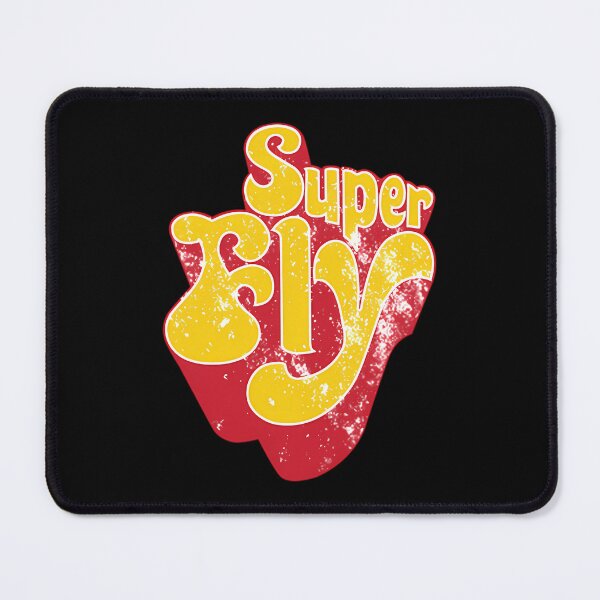 Item preview, Bold Yellow Red Seventies Funk Typography designed and sold by VictoriaShar.