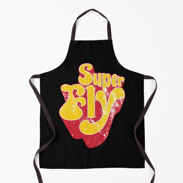 Item preview, Bold Yellow Red Seventies Funk Typography designed and sold by VictoriaShar.