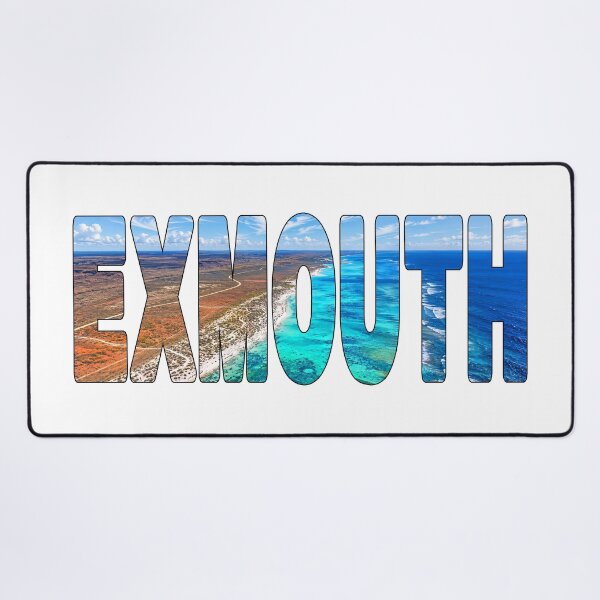 Item preview, EXMOUTH - Western Australia Red Dirt Paradise Coral Coastline Beaches designed and sold by Adam Gormley.