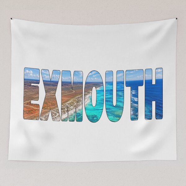 Item preview, EXMOUTH - Western Australia Red Dirt Paradise Coral Coastline Beaches designed and sold by Adam Gormley.