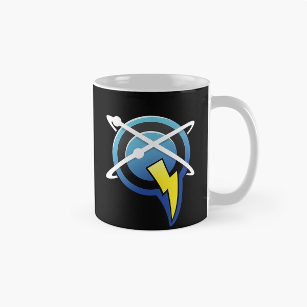 Item preview, Blue Atomic Lightning Hero Symbol designed and sold by VictoriaShar.