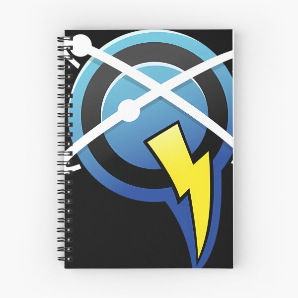 Item preview, Blue Atomic Lightning Hero Symbol designed and sold by VictoriaShar.