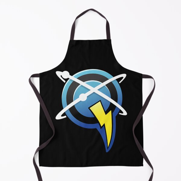Item preview, Blue Atomic Lightning Hero Symbol designed and sold by VictoriaShar.