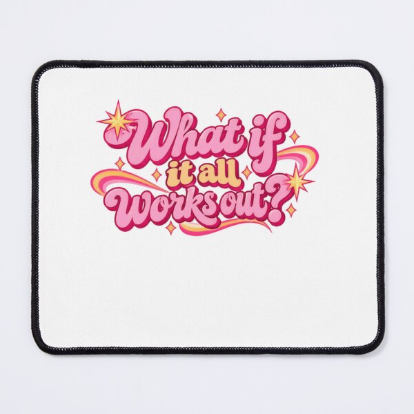 Item preview, What If It All Works Out? Optimistic Motivational Hopeful Positive Dreamer designed and sold by SkeletonsDanger.