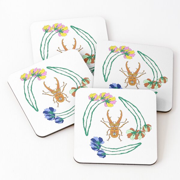 Item preview, botanical beetle designed and sold by karinconene.