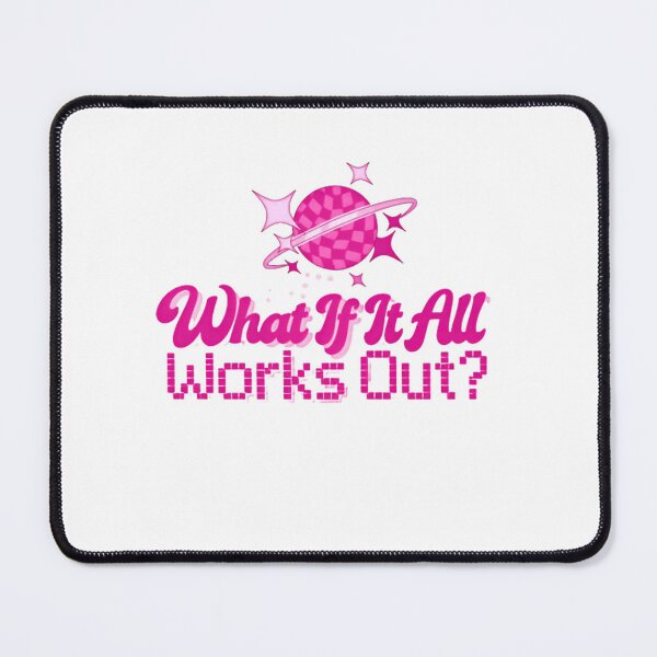 Item preview, What If It All Works Out? Optimist Dreamer Motivational Affirmation designed and sold by SkeletonsDanger.