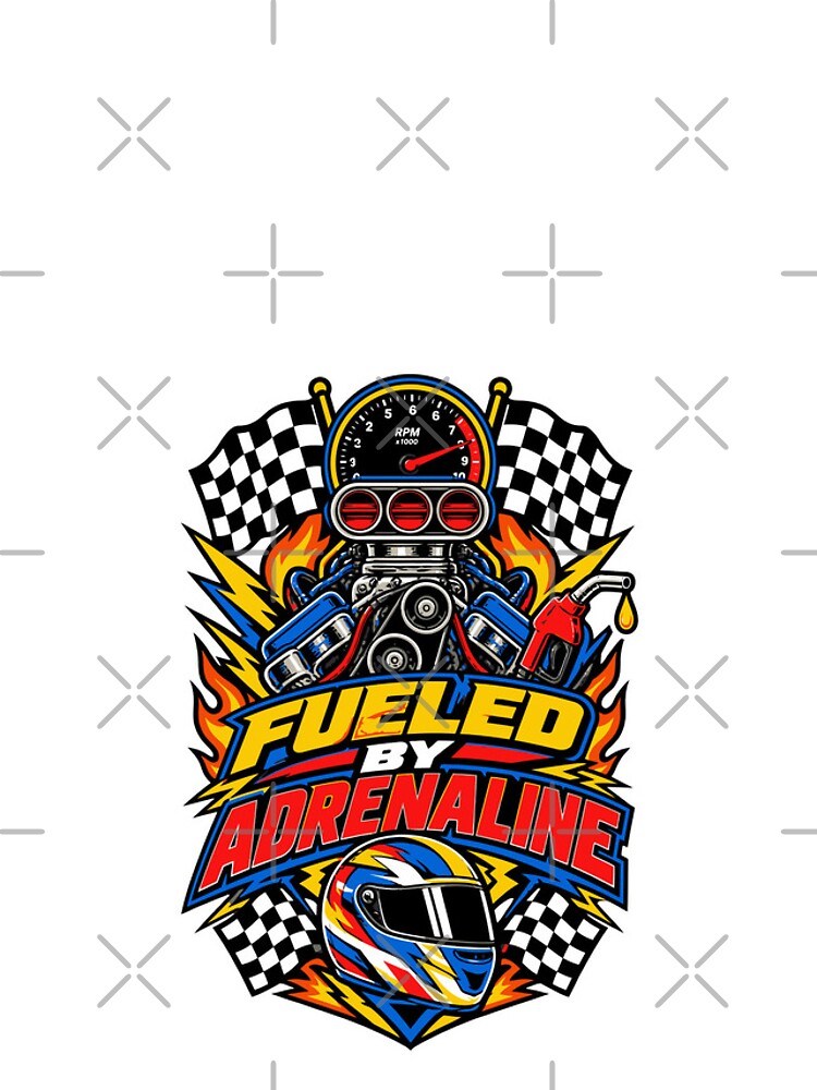 Thumbnail 4 of 4, iPhone Case, Fueled By Adrenaline Racing designed and sold by RAS-77.
