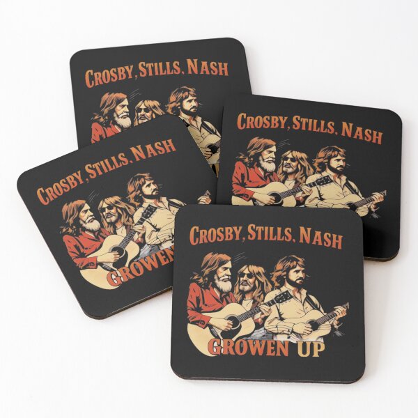 Item preview,  Crosby, Stills, Nash & Young designed and sold by QuirkNestArt.