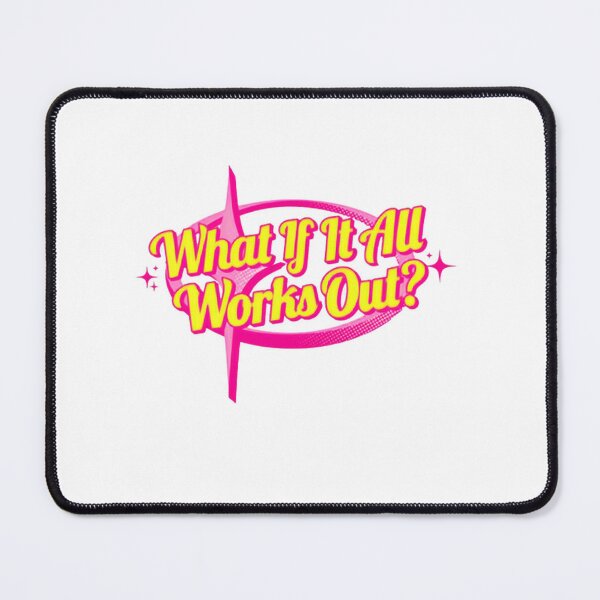 Item preview, What If It All Works Out? Optimistic Affirmation Good Vibes Quote designed and sold by SkeletonsDanger.