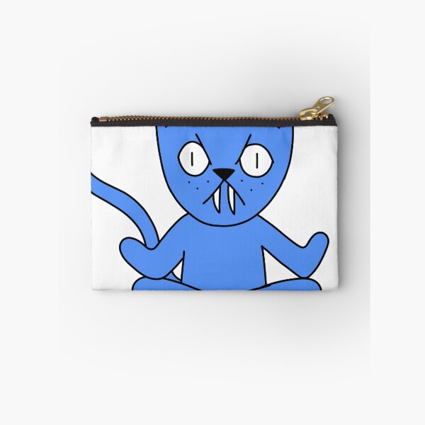 Item preview, Copy of yoga cat - blue designed and sold by motherbrainart.