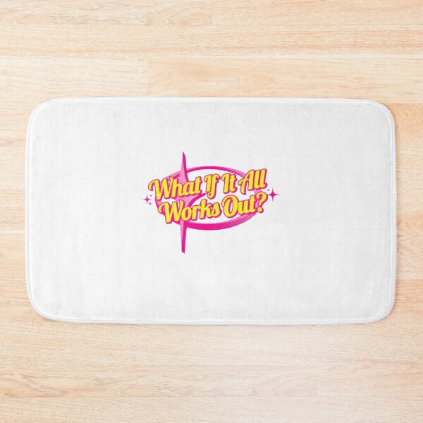 Item preview, What If It All Works Out? Optimistic Affirmation Good Vibes Quote designed and sold by SkeletonsDanger.