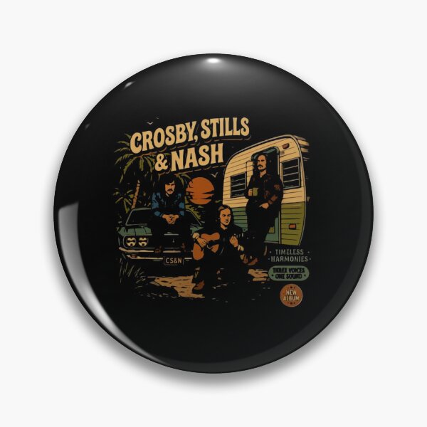 Item preview, Crosby, Stills, Nash & Young designed and sold by QuirkNestArt.