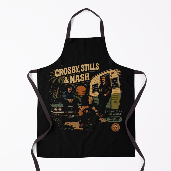 Artikelvorschau, Crosby, Stills, Nash & Young entworfen und verkauft von QuirkNestArt.