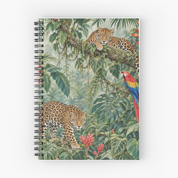 Item preview, Jaguar in forest canopy designed and sold by Shak Stickers.
