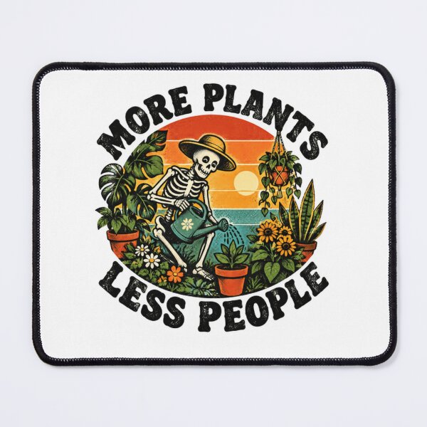 Item preview, More Plants Less People Gardening Plant Lover Introvert designed and sold by RetroMini2026.