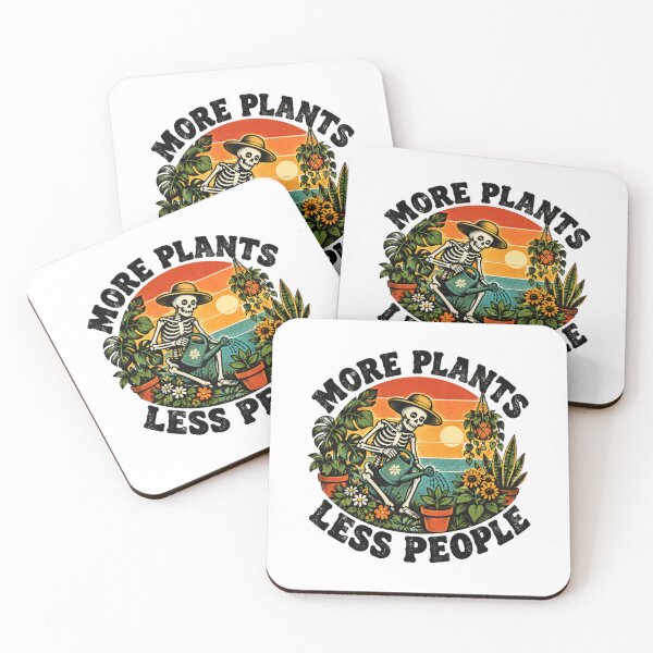 Item preview, More Plants Less People Gardening Plant Lover Introvert designed and sold by RetroMini2026.