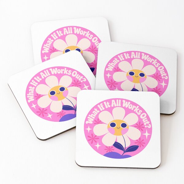 Item preview, What If It All Works Out? Positive Affirmation Optimism Self Care designed and sold by SkeletonsDanger.