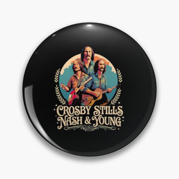 Item preview, Crosby, Stills, Nash & Young designed and sold by QuirkNestArt.
