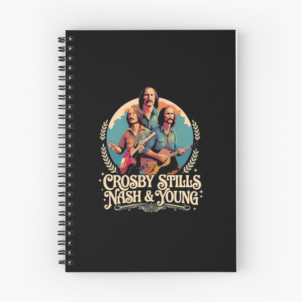 Artikelvorschau, Crosby, Stills, Nash & Young entworfen und verkauft von QuirkNestArt.