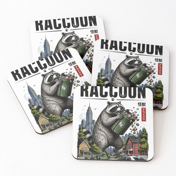 Item preview, Return Of The Colossal Raccoon Wild Animal Monster Parody designed and sold by JonesFlora2025.