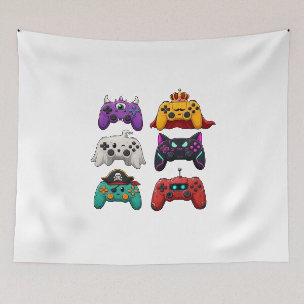 Item preview, Halloween Gaming Controllers Collection designed and sold by OlyvieArt.