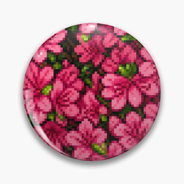 Item preview, Pixelated Flower Illustration Design  designed and sold by Domo-Design.
