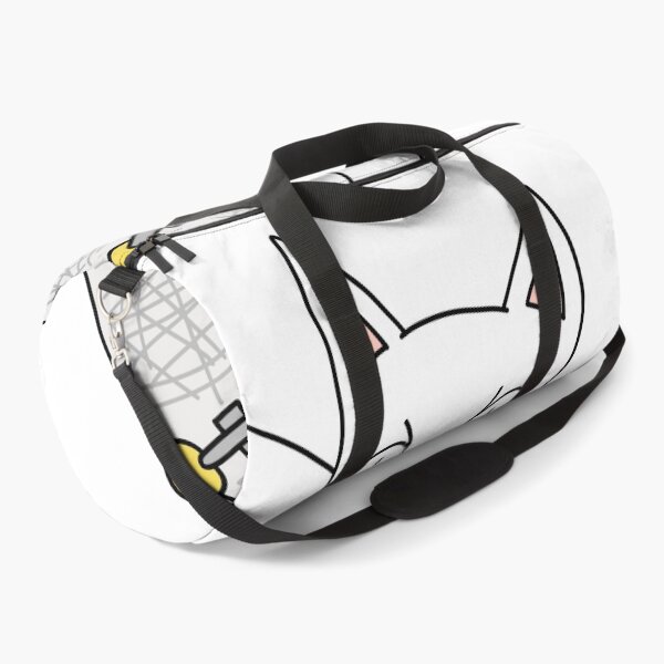 Item preview, mean cat skateboarding - white designed and sold by motherbrainart.