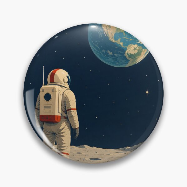 Item preview, Retro Sci-Fi: Moon Walk designed and sold by Moviebuff91.
