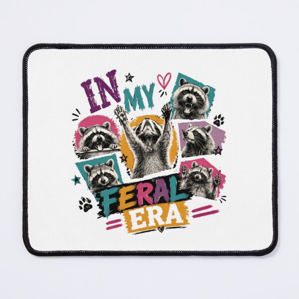 Item preview, In My Feral Era Raccoon Wildlife Animal Lover designed and sold by JonesFlora2025.